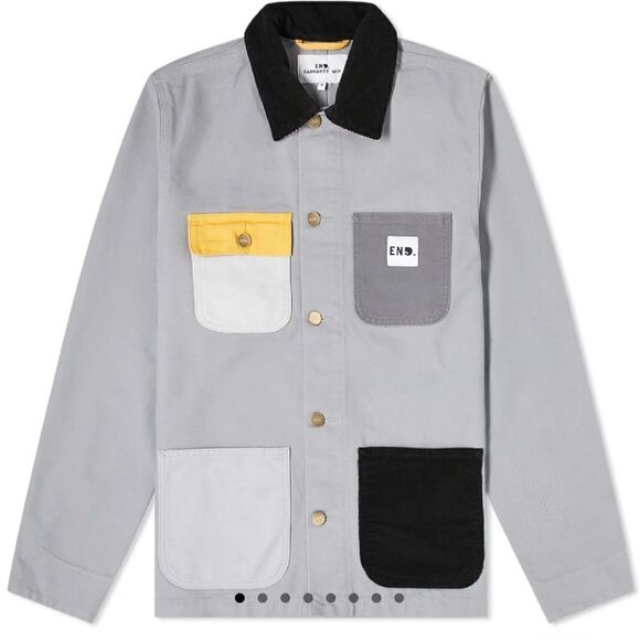 LIMITED EDITION END. X CARHARTT WIP MICHIGAN CHORE COAT 15TH ANNIVERSARY - Picture 4 of 11